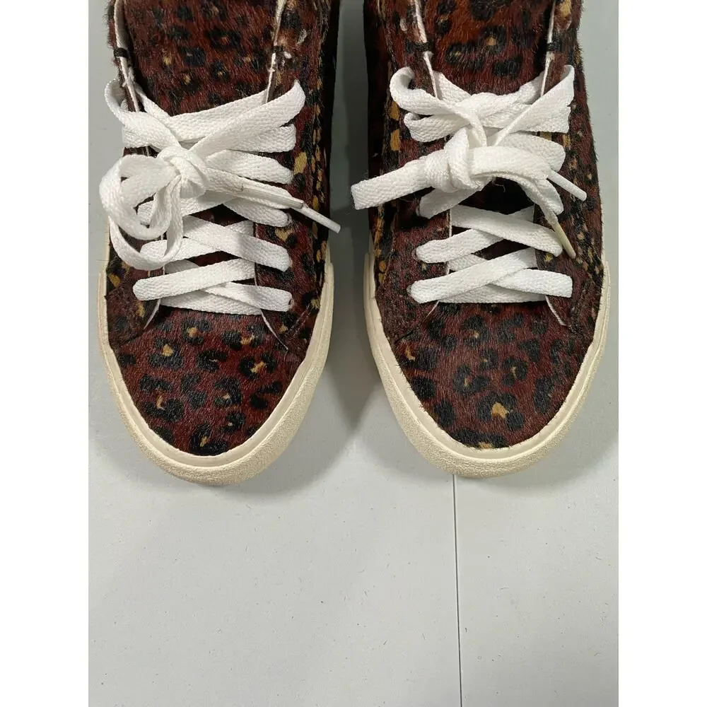 Madewell Calf Hair  Low Top Sneakers Size 7